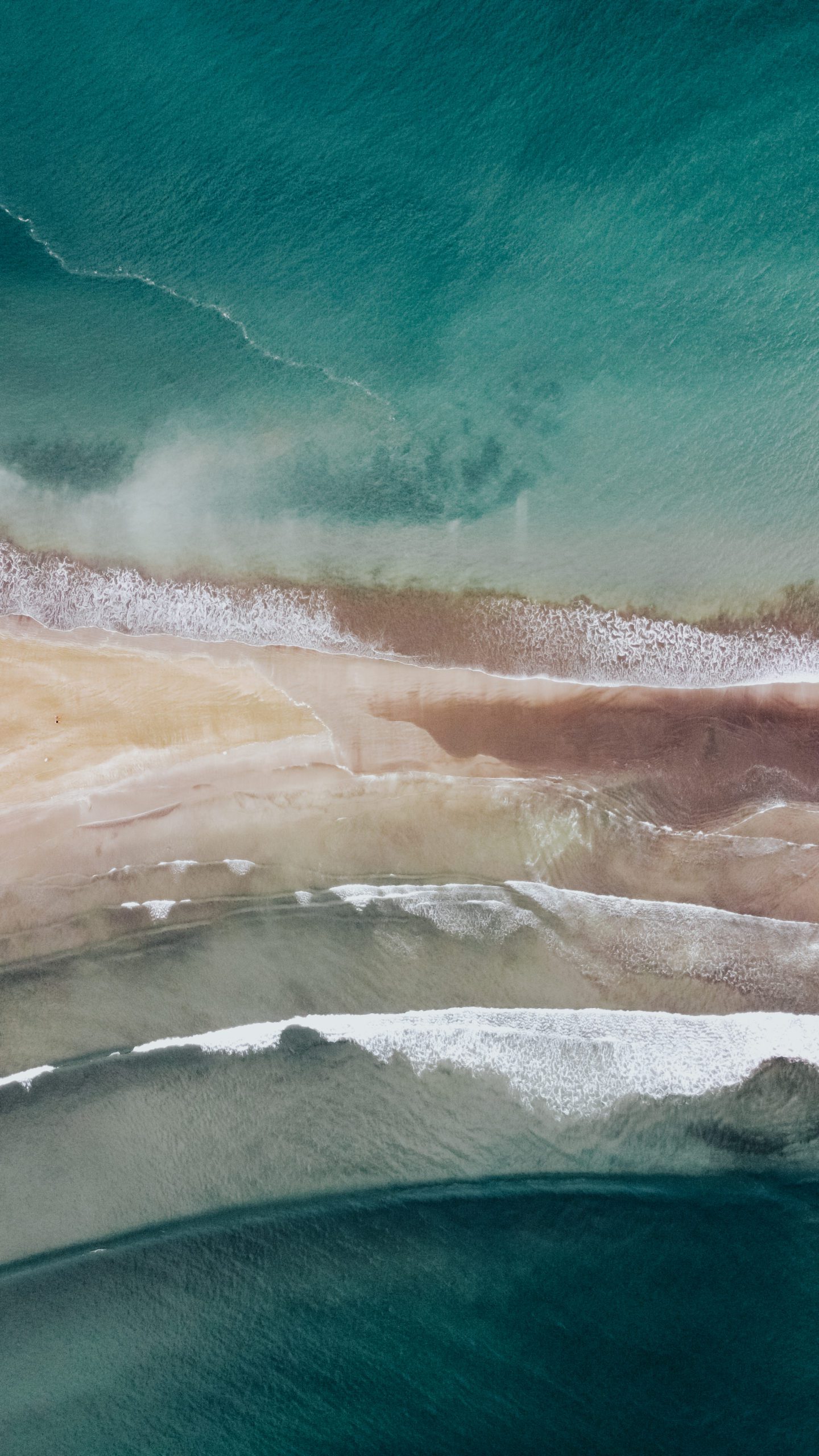 an aerial image of a beach in Costa Rica, Taken by Jenny Jay of The Double Jay Collective